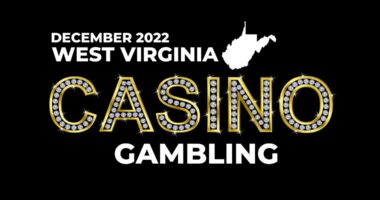 internet and retail casino gambling figures for West Virginia in December
