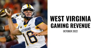 October gambling in West Virginia showed great marks